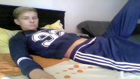 Crazy male in amazing webcam, solo male homo porn movie