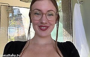 Making my Pussy Squirt while my Parents are Home - Emma Ruby