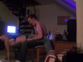 Topless Lap Dance by Busty Amateur