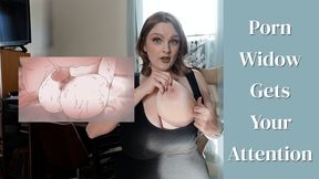 Porn Widow Gets Your Attention