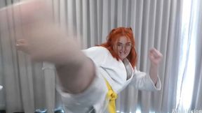 Demi Diamond The Karate Girl Beatdown POV