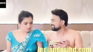 Desi Bhabhi Hardcore Sex with Devar In Threesome sex