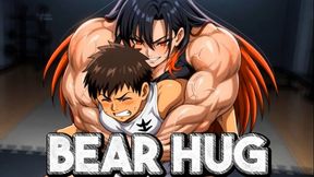 Bear Hug Domination | Rika's Strong Arms Compress Your Ribs | Female Domination | Strong Women | Muscle Control