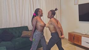 Treby vs Feiye Titfight with jeans