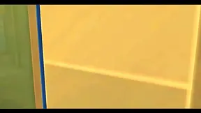 Miko Ojo and Akira Kibo Enjoy Intimate Moments Alone in Hotel Corridor