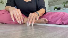 ASMR Nude Nails Tap n Snapping JOI POV