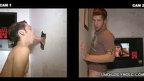 Jake Austin Takes On Deepthroat Glory — Hot Blowjob Action From Texas – UnGloryHole 18+