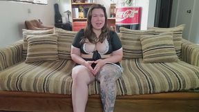 Roleplay, butt plug insertion, lovense and wand to climax