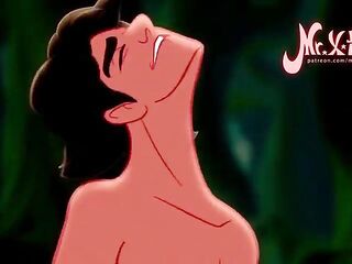 Hércules y Aladin follando homo