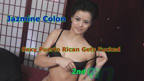 Jazmine Colon - Sexy Puerto Rican Gets Fucked 2nd Camera