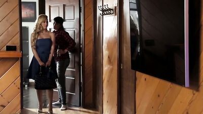 Bisexual MILFs are enjoying the pleasures of sapphic love when their husbands are away