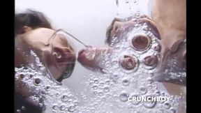 double penetration bareback for this girl bitch used  by 2 big dicks boys and anal destroy