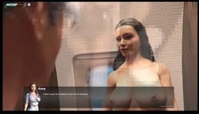 Anna gets fucked on a plane