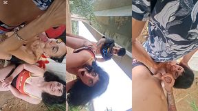 chapter 23, live with vampirosa, emmita smail. a colombian and italian with two big cocks fuck them hard anal, vaginal and oral deep throat.
