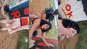 chapter 23, live with vampirosa, emmita smail. a colombian and italian with two big cocks fuck them hard anal, vaginal and oral deep throat.