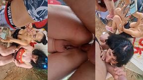 chapter 23, live with vampirosa, emmita smail. a colombian and italian with two big cocks fuck them hard anal, vaginal and oral deep throat.