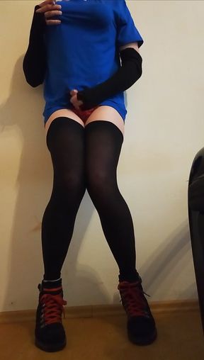 Femboy cum