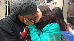 FAZENDO ALTAS PUTARIAS COM A DANY RIO DENTRO DA LINHA 1 DO METRO DE S&Atilde_O PAULO