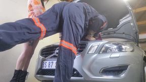 Could Nt Pay the Mechanic so I Offered Him Some Pussy