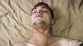 19 Year Old Takes It Rough In Bareback Action