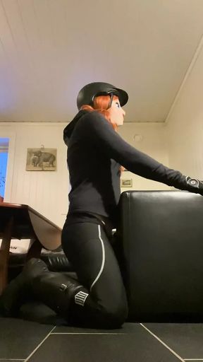 Horny before the ride