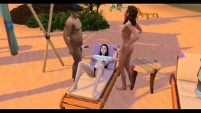 Teen GF takes it all in 3D