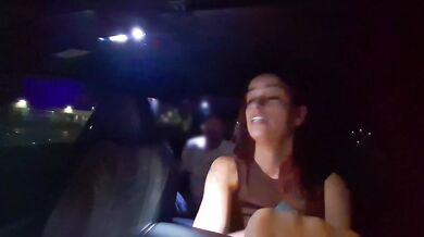 Female ride-share driver has sex with passenger!