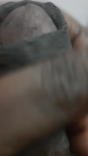 He Is Embracing His Own Desires in a Private Setting.