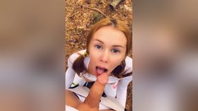 Public Blowjob And Cum Play From Cumslut Mia Bandini (pov)