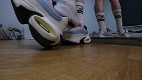 Boy Feet &amp; Socks Smelling Foot Fetish Close up Sneaker &amp; Sock Strip