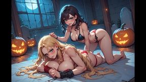 Female Wrestling Confessions #63: Halloween Showdown