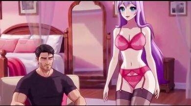 Hentai stepdad finger fucks stepdaughter butt with creampie till cum drips