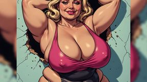 Curvy Women Swimsuit Art