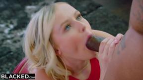 ”Petite Blonde's black dick Obsession”