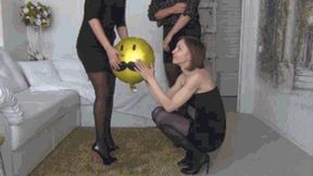 Massive lapsit on my balloon head 2b