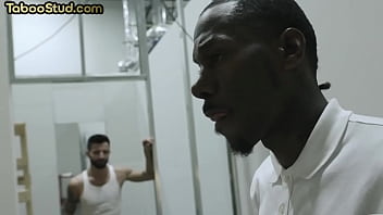 Taboo IR 3some between bareback and rimjob loving studs