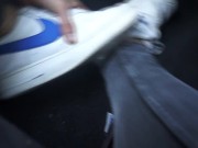 ZAPAS NIKE ROBADAS DE MI COLEGA LE PISO A FONDO BRO