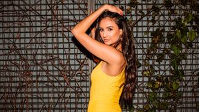 Beautiful brunette Eliza Ibarra rides on a big black dick with pleasure