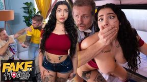 Fake Hostel featuring bedmate's curvy movie