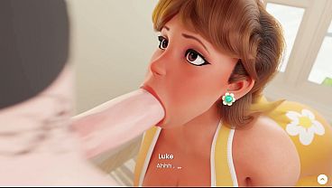 Mansion Days #3 - MILF Gives Mouth as a Thank You