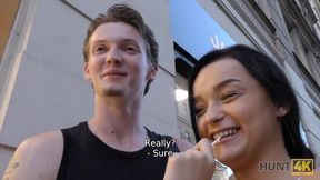 Amateur Need for money motivates sweetheart to have an affair with stranger