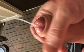 Daddy Bear's Overhead Wank 'n Cum for You