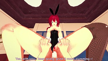 rias gremory sexy rabbit costume pov - DXD - part 1