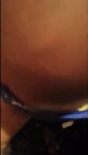 Black Twink Swallows White Cum in Interracial Blowjob