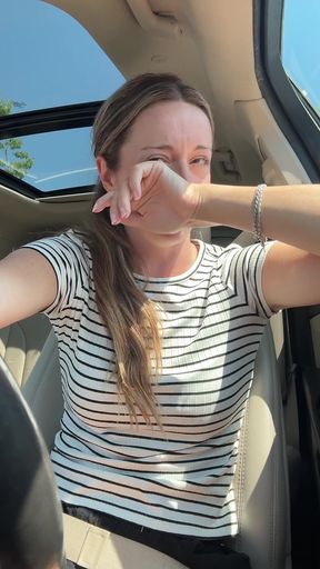 Lush in Public!! Public Orgasm!