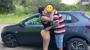Uber Driver Fucks Hot Ass in Abandoned Place, She Said It Was Hurting