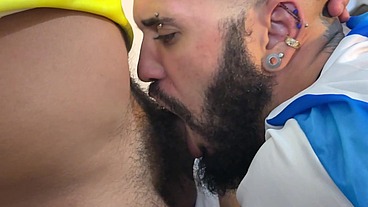 YURI GAÚCHO - SURUCOPA - GANGBANG NO RITMO DA COPA - JOGADORES DOTADOS ENTRANDO COM BOLA E TUDO!