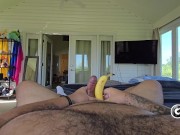Camparing my dick to a banana