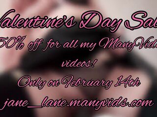 Valentine’s Day Sale!