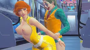 April oneil ninja turtles anal fucks the joker